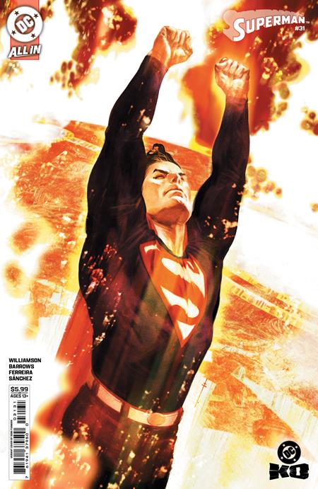 SUPERMAN #31 CVR C SEBASTIAN FIUMARA CARD STOCK VAR (DC K.O.)