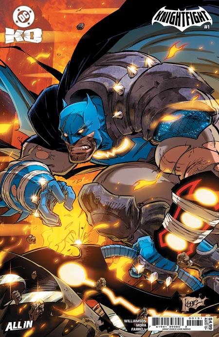 DC K.O. KNIGHTFIGHT #1 (OF 4) CVR C KAARE ANDREWS CARD STOCK VAR