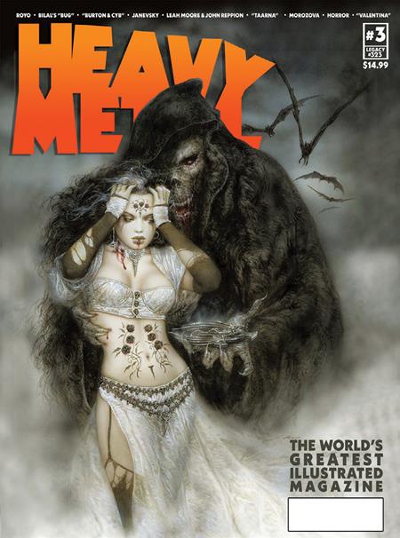 HEAVY METAL MAGAZINE #3 CVR A LUIS ROYO
