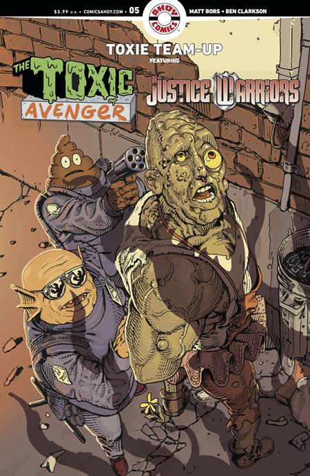 TOXIE TEAM UP #5 (OF 5) CVR A BEN CLARKSON (MR)