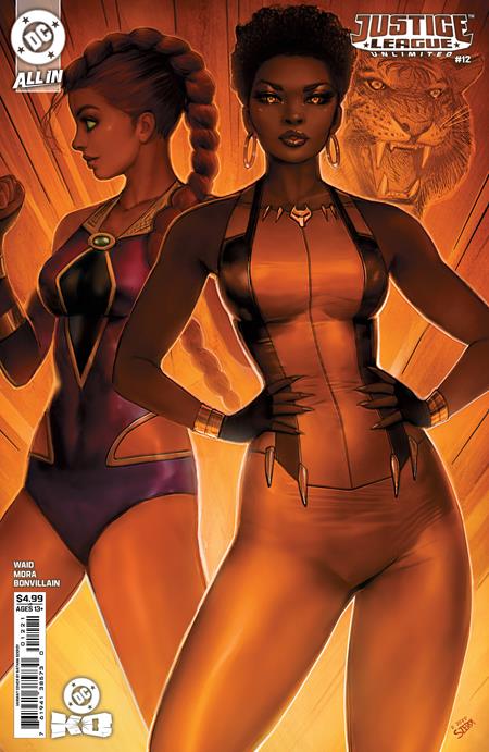 JUSTICE LEAGUE UNLIMITED #12 CVR B NATHAN SZERDY CARD STOCK VAR (DC K.O.)