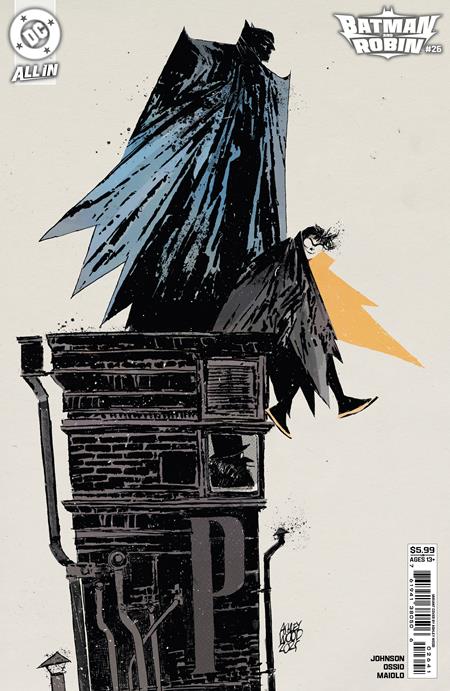 BATMAN AND ROBIN #26 CVR D ASHLEY WOOD CARD STOCK VAR