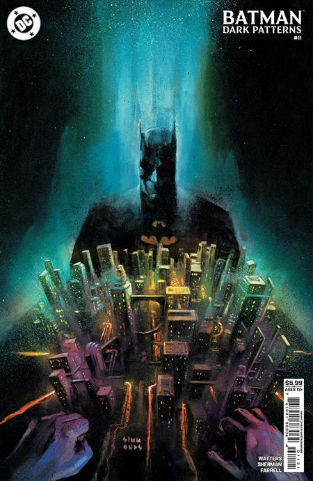 BATMAN DARK PATTERNS #11 (OF 12) CVR B MARTIN SIMMONDS CARD STOCK VAR