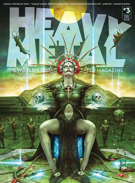 HEAVY METAL MAGAZINE #3 CVR C AUGUSTIN ALLESSIO VAR