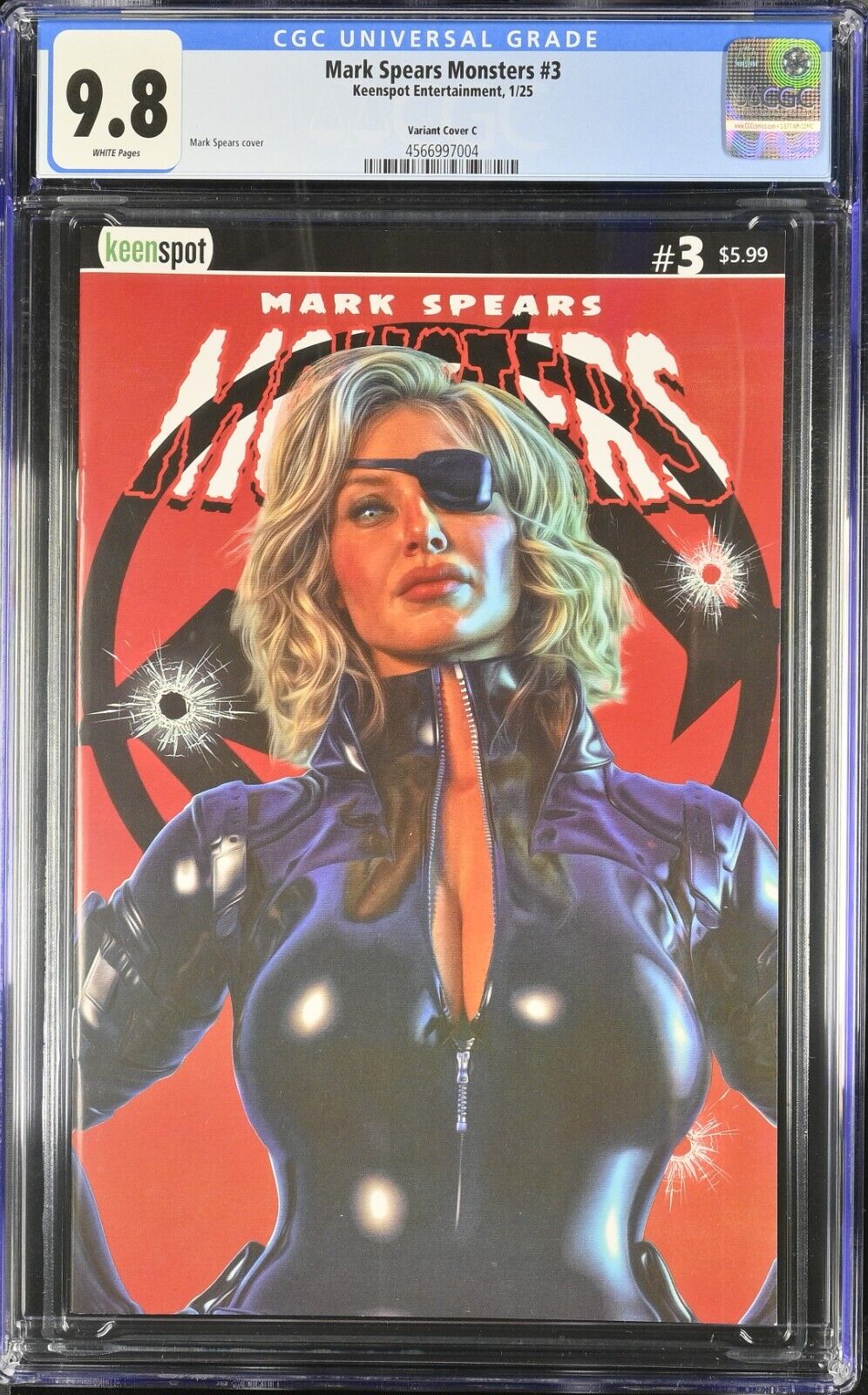 Mark Spears Monsters #3 Cover C CGC 9.8