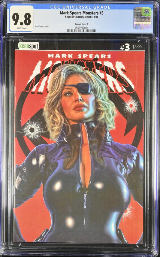 Mark Spears Monsters #3 Cover C CGC 9.8